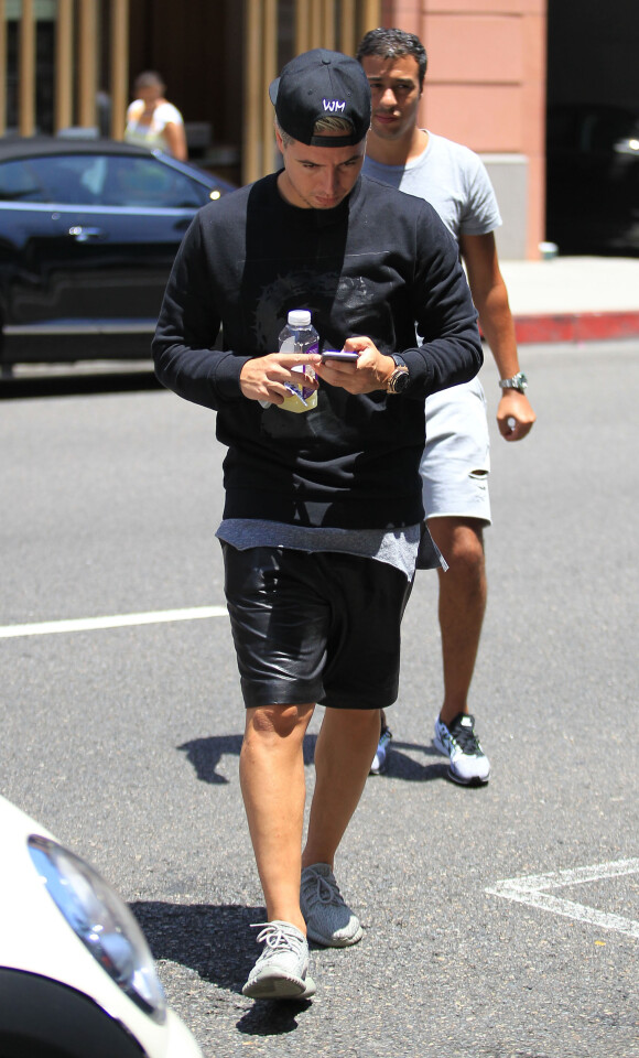Exclusif - Le footballeur Samir Nasri à Beverly Hills, le 1er juillet 2016
