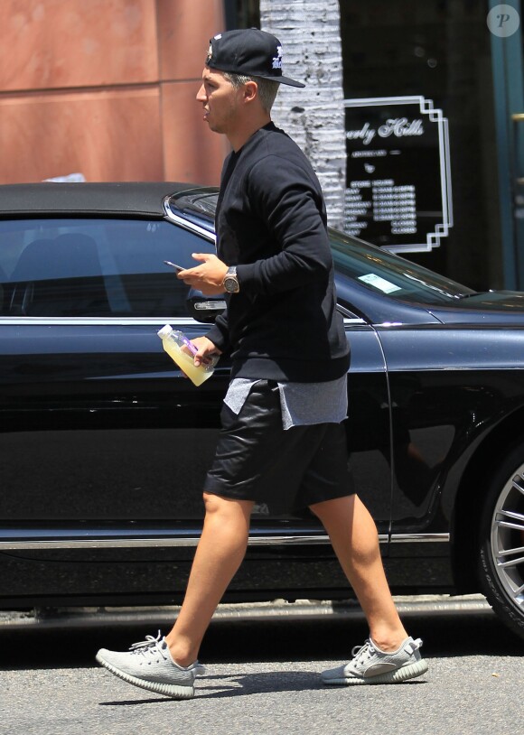Exclusif - Le footballeur Samir Nasri à Beverly Hills, le 1er juillet 2016