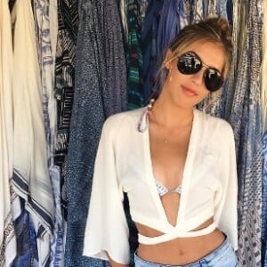 Sistine Stallone sur une photo publiée sur son compte Instagram le 12 juillet 2016