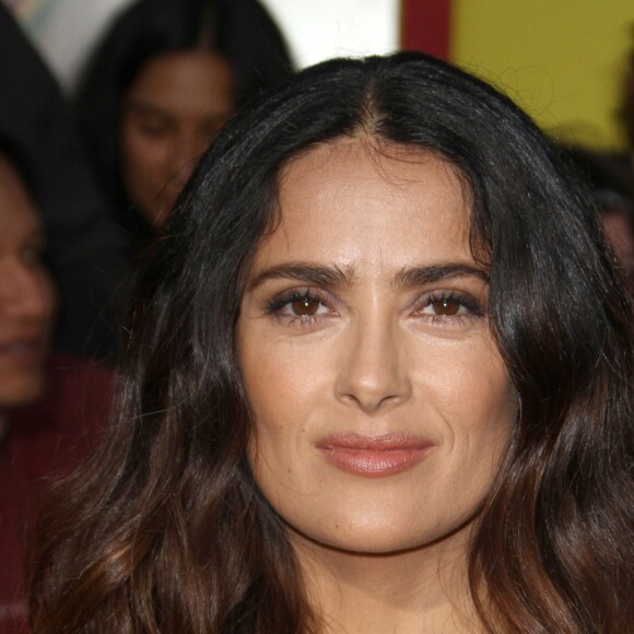 Salma Hayek à la première de Sausage Party au théâtre Regency Village à Westwood, le 9 août 2016