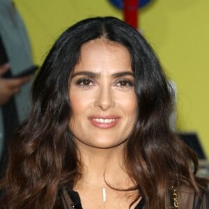 Salma Hayek à la première de Sausage Party au théâtre Regency Village à Westwood, le 9 août 2016