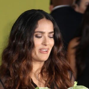 Salma Hayek à la première de Sausage Party au théâtre Regency Village à Westwood, le 9 août 2016