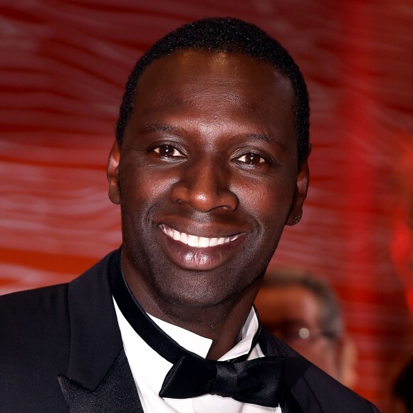 Omar Sy lors du 68ème gala de la croix rouge Monégasque dans la salle des Etoiles du Sporting Monte-Carlo à Monaco, le 23 juillet 2016