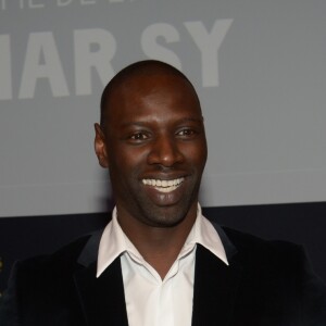 Omar Sy lors de la soirée "L'homme de l'année GQ 2014" au Musée d'Orsay, à Paris le 19 novembre 2014