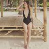 Cécilia de "Koh-Lanta 2016" en maillot de bain sur Instagram, en Thaîlande, août 2016