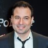 Mario Barravecchia et sa compagne, enceinte, lors de l'ouverture du festival international du film de Beaune le 25 mars 2015