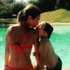 Emmanuelle Boidron et ses enfants passent de belles vacances au Portugal. Août 2016.