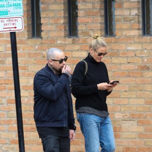 Benji Madden et sa femme Cameron Diaz  - Les célébrités se retrouvent pour assister au mariage de leur amie la styliste Jamie Schneider à Aspen, le 8 avril 2016