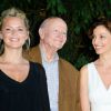 Virginie Efira, Gilles Jacob et Audrey Azoulay - Photocall du jury lors de l'ouverture du 9ème Festival du Film Francophone d'Angoulême, le 23 août 2016. © Coadic Guirec/Bestimage