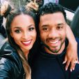 Photo de Ciara et Russell Wilson publiée le 14 juillet 2016.