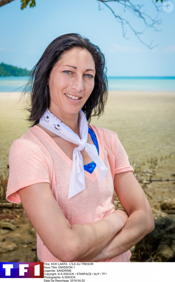 Sandrine, candidat de "Koh Lanta : L'île au trésor".