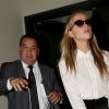 Amber Heard arrive au tribunal pour sa déposition contre Johnny Depp pour violences conjugales dans la procédure de divorce à Century City, le 13 août 2016.
