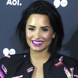 : Demi Lovato lors de la soirée "AOL Newfront 2016" à New York, le 3 mai 2016.