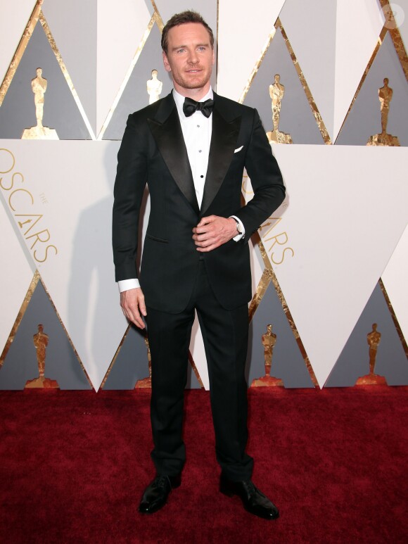 Michael Fassbender - Arrivées à la 88ème cérémonie des Oscars à Los Angeles le 28 février 2016.
