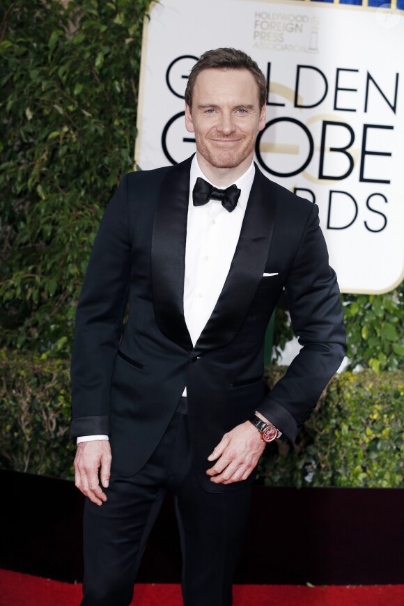Michael Fassbender - La 73ème cérémonie annuelle des Golden Globe Awards à Beverly Hills, le 10 janvier 2016.