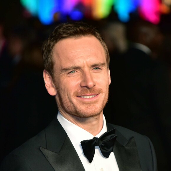 Michael Fassbender - Première du film "Steve Jobs" à Londres le 18 octobre 2015. 