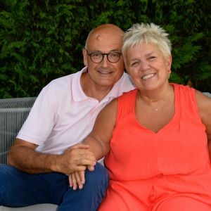 Mimie Mathy et son époux Benoist Gérard - 9ème Festival du Film Francophone d'Angoulême - Jour 5, le 26 août 2016. © Coadic Guirec/Bestimage