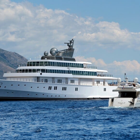 Exclusif - Ivanka Trump et son mari Jared Kushner se ressourcent sur un yacht en Croatie au large de Dubrovnik le 12 août 2016.