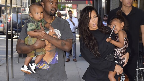 Kim Kardashian et Kanye West : Sortie complice avec les adorables North et Saint