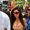 Kim Kardashian et son mari Kanye West font du shopping à Toronto, Canada, le 31 août 2016.