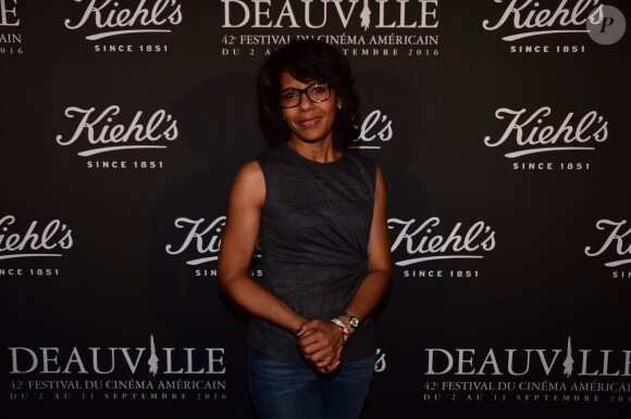 Audrey Pulvar - Soirée Kiehl's Club, au Festival de cinéma américain de Deauville. Septembre 2016.