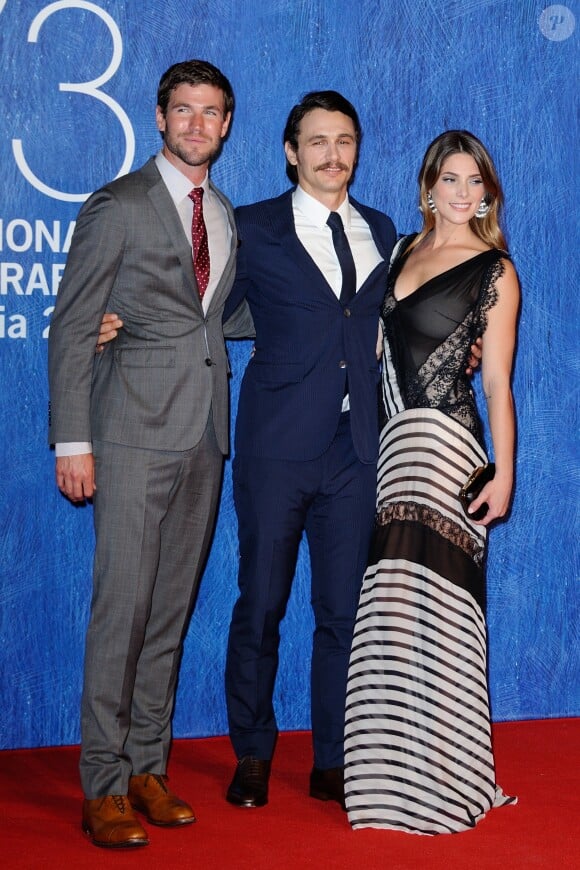 Austin Stowell, James Franco et Ashley Greene - Présentation du film In Dubious Battle à la Mostra de Venise le 3 septembre 2016