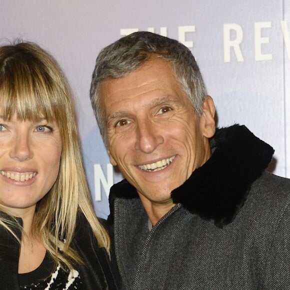 Nagui et sa femme Melanie Page - Avant-première du film "The Revenant" au Grand Rex à Paris, le 18 janvier 2016. © Coadic Guirec/Bestimage