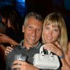 Exclusif - Nagui et sa femme Mélanie Page - People à la soirée "Summer Party" au club Le Byblos à Saint-Tropez. Le 16 juillet 2015