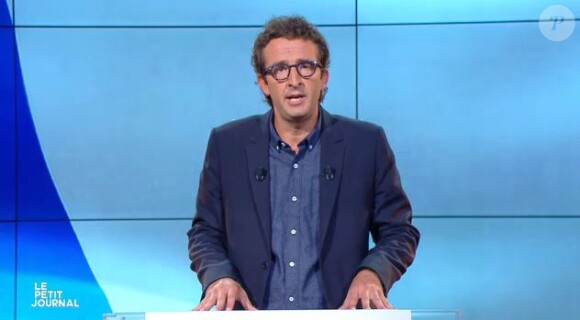 Cyrille Eldin pour sa première du "Petit Journal", lundi 5 septembre, sur Canal+