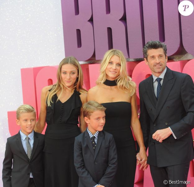 Patrick Dempsey au top avec sa femme et ses enfants : Le ...