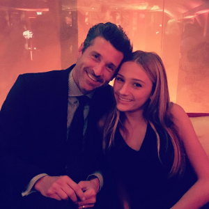 Patrick Dempsey et sa fille Tallulah.