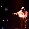 Kanye West lors de son premier concert au Madison Square Garden à New York dans le cadre du "Saint Pablo Tour", le 5 septembre 2016.