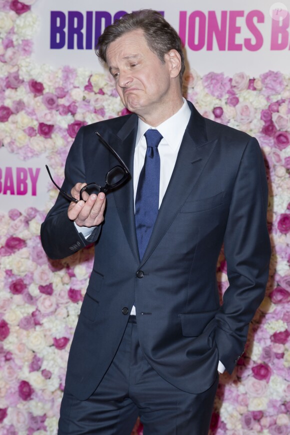 Colin Firth - Avant-première parisienne du film "Bridget Jones Baby" au Grand Rex à Paris, France, le 6 septembre 2016. © Olivier Borde/Bestimage