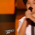 Noa dans The Voice Kids 3, le 10 septembre 2016 sur TF1.