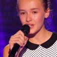 Lauviah dans The Voice Kids 3, le 10 septembre 2016 sur TF1.