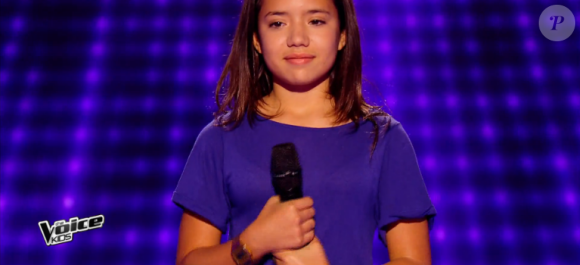 Maha dans "The Voice Kids 3", le 10 septembre 2016 sur TF1.