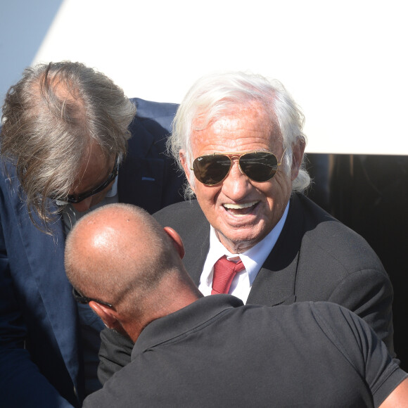 Jean-Paul Belmondo arrive au 73e festival du film de Venise, La Mostra le 8 septembre 2016.