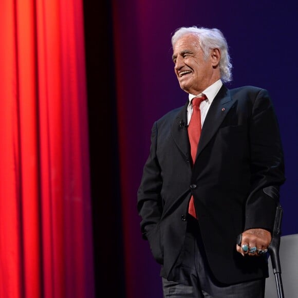 Jean Paul Belmondo - Remise du Lion d'Or à Jean-Paul Belmondo pour l'ensemble de sa carrière lors du 73ème Festival du Film de Venise, la Mostra. Le 8 septembre 2016