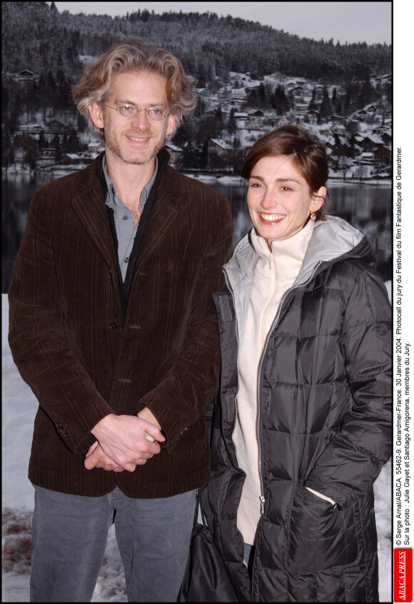 Julie Gayet et Santiago Amigorena, membres du Jury du Festival du film Fantastique de Gerardmer le 31 janvier 2004
