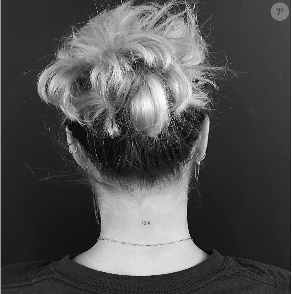 Sofia Richie s'est fait tatouer par l'artiste Jon Boy alias Valena. Photo publiée sur Instagram en septembre 2016
