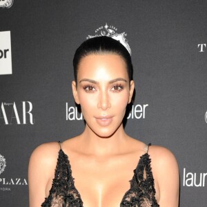 Kim Kardashian assiste à la soirée Icons du magazine Harper's Bazaar au Plaza Hotel. New York, le 9 septembre 2016.