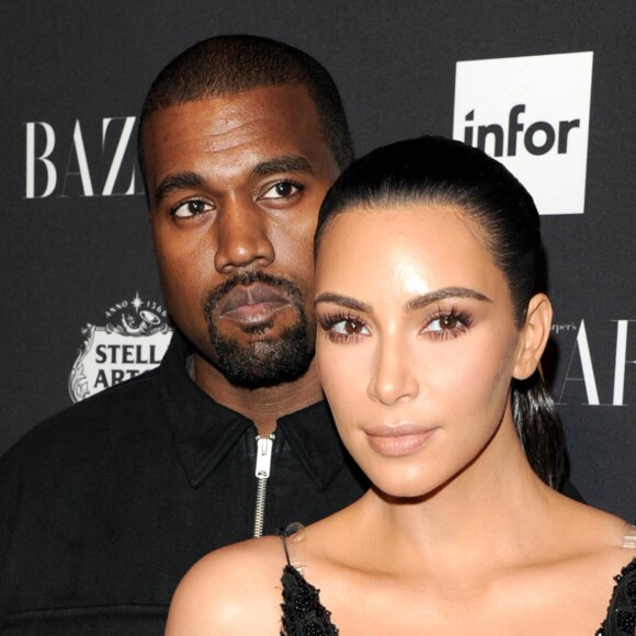 Kim Kardashian et Kanye West assistent à la soirée Icons du magazine Harper's Bazaar au Plaza Hotel. New York, le 9 septembre 2016.