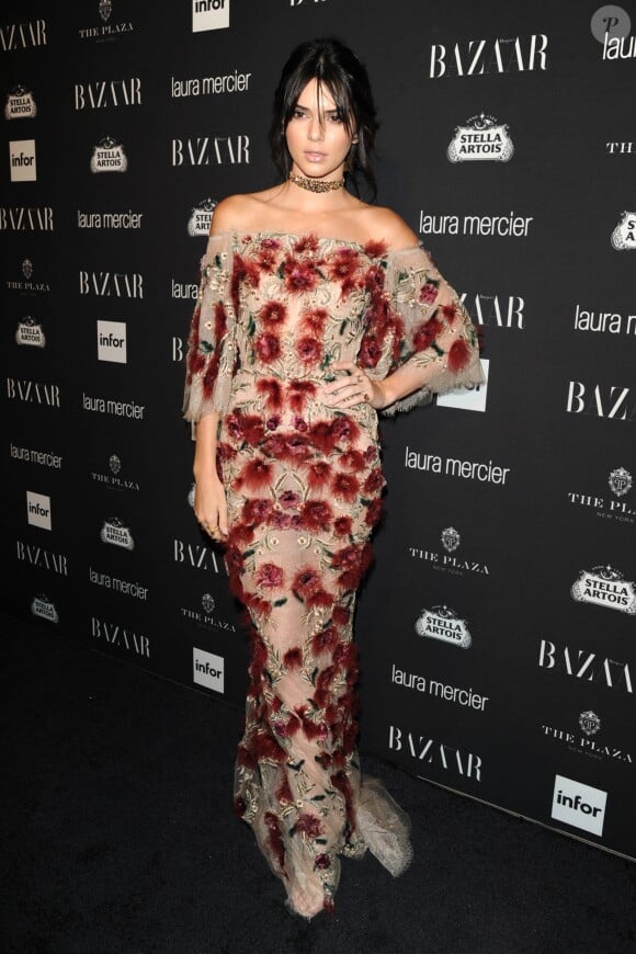 Kendall Jenner assiste à la soirée Icons du magazine Harper's Bazaar au Plaza Hotel. New York, le 9 septembre 2016.