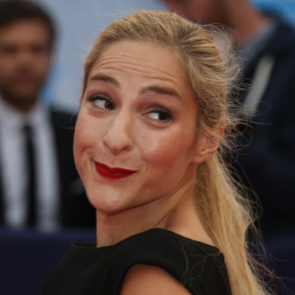Marilou Berry dans une robe Jean Paul Gaultier, lors de la projection du film "War dogs" lors de la cérémonie de clôture du 42e Festival du cinéma Américain de Deauville, à Deauville, France, le 10 septembre 2016. © Denis Guignebourg/Bestimage