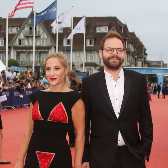 Marilou Berry et son compagon Arnaud Schneider lors de la projection du film 'War dogs'' lors de la cérémonie de clôture du 42ème Festival du cinéma Américain de Deauville, à Deauville, France, le 10 septembre 2016. © Denis Guignebourg/Bestimage