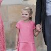 La princesse Estelle de Suède lors du baptême du prince Alexander à Stockholm le 9 septembre 2016.