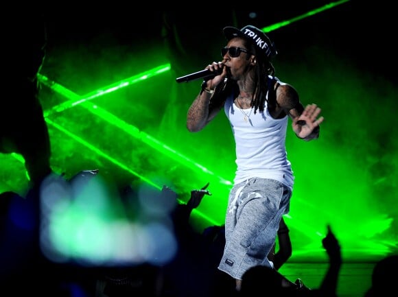 Lil Wayne aux BET Awards 2014..
