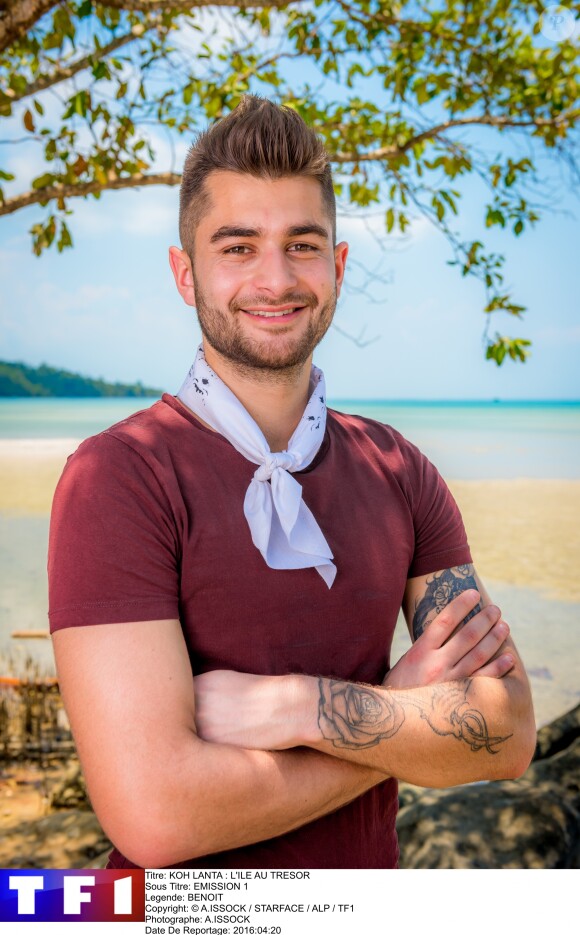 Benoît, candidat de "Koh Lanta : L'île au trésor".