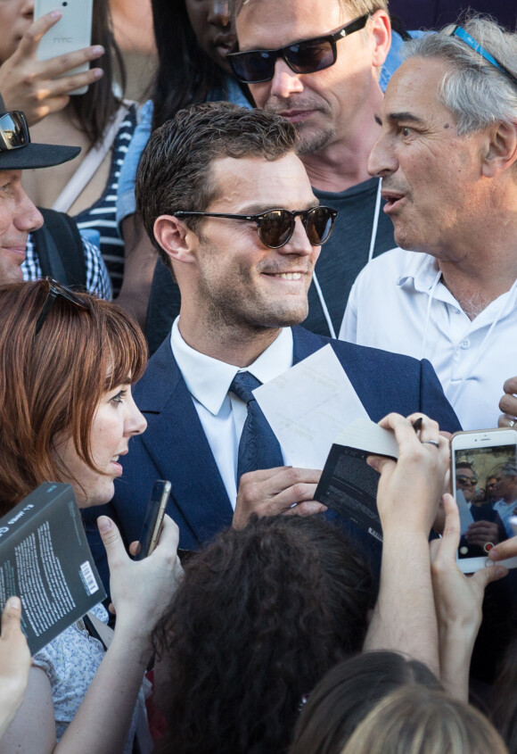 Jamie Dornan à Paris le 18 juillet 2016.