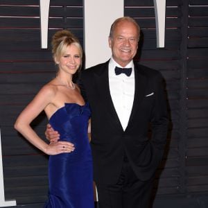 Kelsey Grammer et Kayte Walsh - Vanity Fair Oscar Party 2016, le 28 février à Beverly Hills, Los Angeles